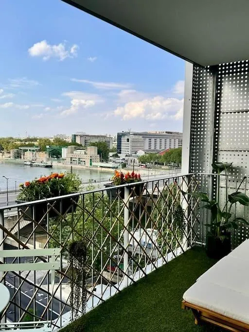 Vue Sur Seine 13eme Arrondissement Apartment Paris