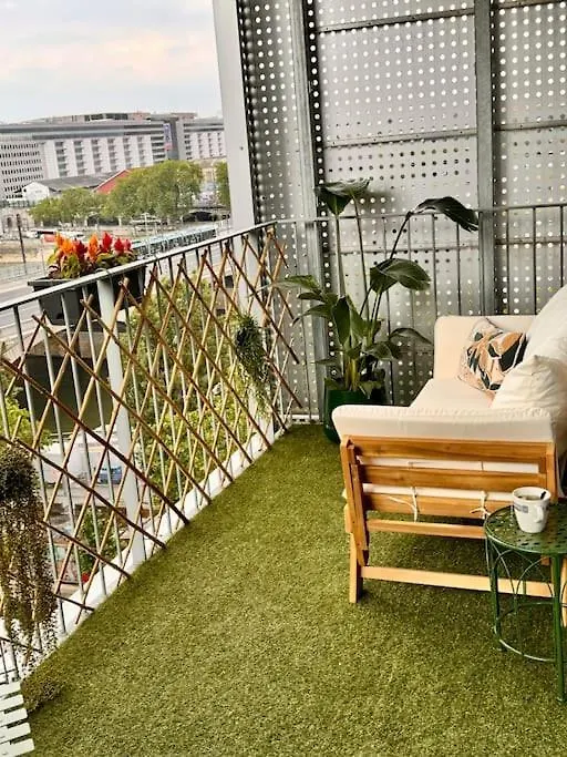 Vue Sur Seine 13eme Arrondissement Paris